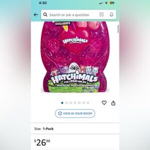 Hatchimals nursery and animal set